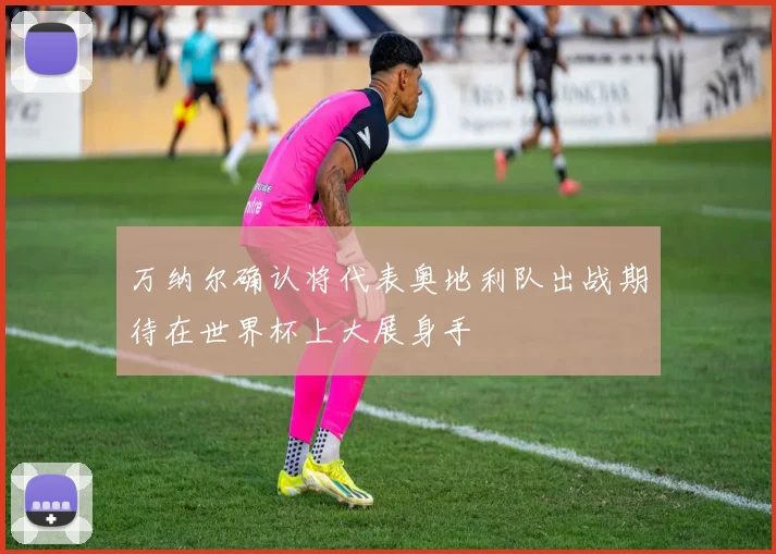 万纳尔确认将代表奥地利队出战期待在世界杯上大展身手